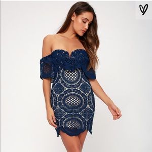 Lulu’s Off The Shoulder Dress